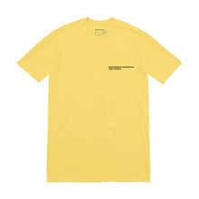 Cargar imagen en el visor de la galería, Exposure Guide Camiseta Amarilla
