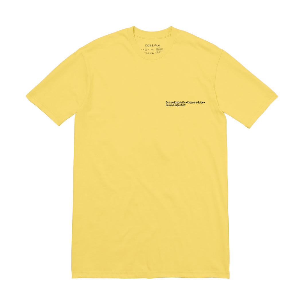 Exposure Guide Camiseta Amarilla